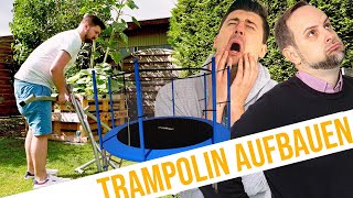 TrampolinAufbau Alter ist das anstrengend mit Paape [upl. by Macomber577]