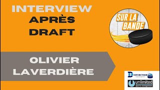 Olivier Laverdière tigres interview daprès draft [upl. by Ellehcar]