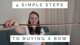 4 Simple Steps To Buying A Violin Bow [upl. by Notsag304]