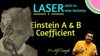 laser engineering physics Einstein coefficient II 03 II aktu ikgptu engineering physics [upl. by Aitselec]