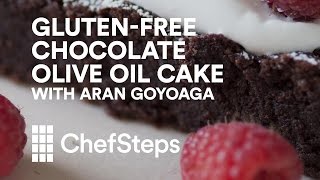 GlutenFree Chocolate Olive Oil Cake from Canelle et Vanille’s Aran Goyoaga [upl. by Yevreh]