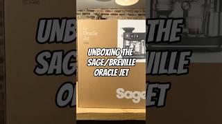 Unboxing The SageBreville Oracle Jet coffee coffeemachine shorts [upl. by Haisi446]