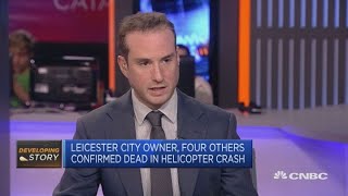 Leicester City owner four others confirmed dead in helicopter crash  CNBC Sport [upl. by Arnaud]