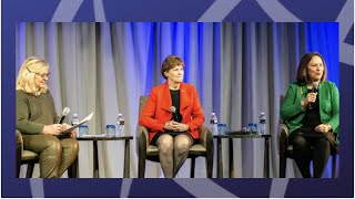 2021 Celebrating Women Leaders Luncheon Fireside Chat with Sen Jeanne Shaheen amp Sen Deb Fischer [upl. by Gide]