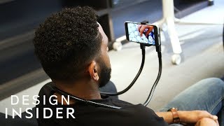 Cellphone Holder Lets You Use Your Phone With No Hands [upl. by Gnilrac]