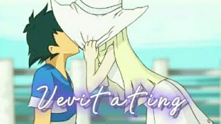 Ash X Lillie pokemon AMV Levitating aureliashipping [upl. by Ainna]