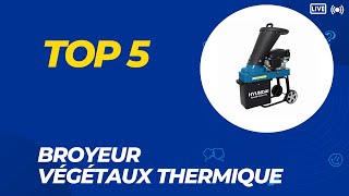 Top 5 Meilleure Broyeur Végétaux Thermique de 2024 [upl. by Nerine]