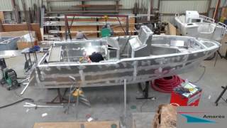 Coryphène 22 Construction dun bateau en aluminium Coryphène 22 [upl. by Lukey]