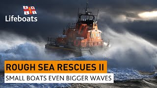 Rough weather lifeboat rescues by the RNLI in 2020 [upl. by Annairdna452]