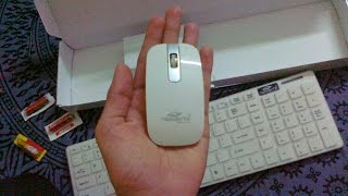 Terabyte Wireless Keyboard and Mouse combo Unboxing Review amp Test [upl. by Salvador]