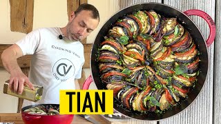 It ISNT RATATOUILLE I From Provençal kitchens to yours the best VEGETABLE TIAN recipe [upl. by Jardena591]