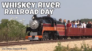 Whiskey River Railroad  Grand Scale Steam  Railroad Day [upl. by Airrej]