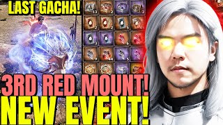 THE LAST GACHA 3rd 4th MYTHICAL MOUNT  HAKIR WAR  Night Crows Global [upl. by Teador965]