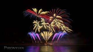 Rhein in Flammen  Oberwesel 2022 Fireworks Feuerwerk Feu dArtifice [upl. by Anirret56]