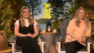 My Old Ass Interview Maisy Stella amp Megan Park Talk Queer Storylines Justin Bieber and Growing Up [upl. by Hilleary893]