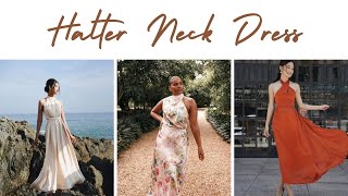 Halter Neck Dress II All About Everything [upl. by Dichy]