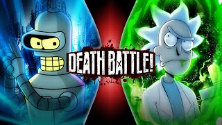 Bender vs Rick Sanchez FuturamaRick and Morty  Death Battle fan trailer [upl. by Griseldis]