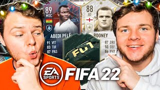 VOICI NOTRE NOUVELLE ÉQUIPE FUT CHAMPIONS AVEC ROONEY 88 amp ABEDI PELÉ HEROES FIFA 22 avec 0€ 60 [upl. by Nadda]