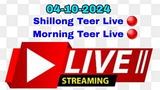 04102024  Shillong Teer amp Morning Teer Live 🔴 [upl. by Vincenty]