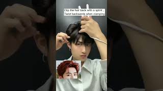 Tomboy hairstyle tutorial  Tomboys  Tomboy fashion  Korean hairstyle [upl. by Leighland216]