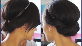 ♡Coiffure élégante et facile en moins de 3 minutes♡ Tout Sur Les Cheveux [upl. by Eirtemed]