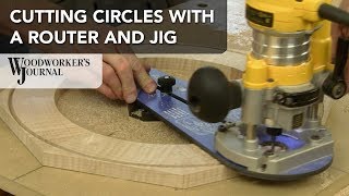 How to Cut Circles with a Router and Jig [upl. by Tilla]