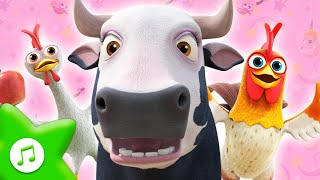 Vaca Lola CuCu Tras 🐮 ¡Las Mejores Canciones de La Vaca Lola  La Granja de Zenón [upl. by Esirehs371]