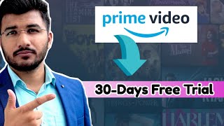 Amazon prime video 30days free trial 2024  Prime video free subscription kaise len  Sam Tech [upl. by Stefanac247]