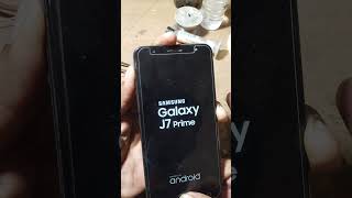 Samsung j7prime hard reset  samsungj7prime hardreset removescreenlock youtubeshorts [upl. by Questa]