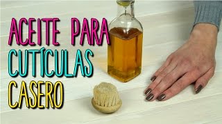 Como hacer aceite para cuticulas casero  Cuidado de uñas y manos  Mini Tip 24 [upl. by Akemed]