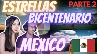 REACCIONANDO A ESTRELLAS DEL BICENTENARIO 🇲🇽 2 PARTE AUN ESTAMOS ALUCINANDO 😍 [upl. by Nuahsak744]