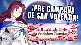 FGO  ¡PRE CAMPAÑA DE SAN VALENTÍN 2024 BAZZET YA VIENE [upl. by Rehpretsirhc]