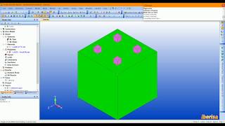 HEX Mesh Assembly Solids in FEMAP [upl. by Marlie]