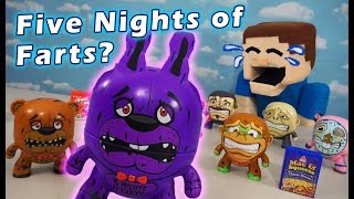 Five Nights at Freddys  More HANGREES Series 1 Parody Figures [upl. by Nosduj810]