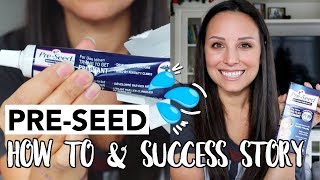 PRESEED REVIEW amp HOW TO 💦 PRESEED SUCCESS STORY  TTC TIPS [upl. by Yerffoj]