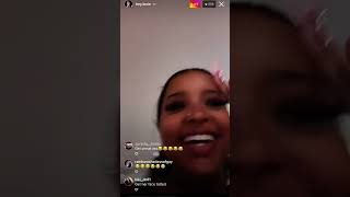 Lexie and Frantz fighting on ig live gets crazy [upl. by Asilej]