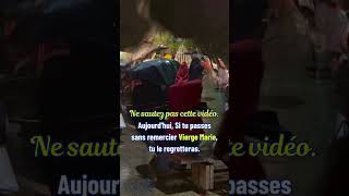 🟦⬜🟥Ne sautez pas cette vidéo Prière à NotreDame de Lourdes CatholiquesFrançais [upl. by Vernor475]