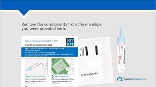 How to Collect Your Faecal Immunochemical Test FIT Sample [upl. by Essenaj]