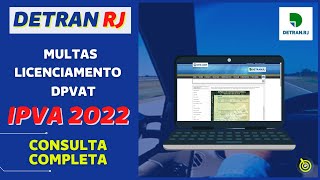 🔸 IPVA 20232024 🔸 DETRAN RJ  Multas Licenciamento Boletos e DPVAT ™ [upl. by Morrison]