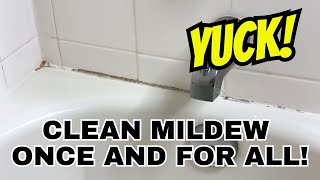 Remove Bathroom Mildew like Magic [upl. by Dedric424]