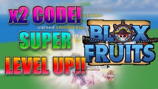 CODE x2 EXP ROBLOX BLOX FRUIT  MORE CODES INSIDE [upl. by Lavro]