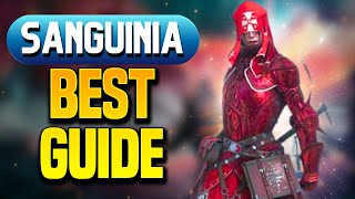 SANGUINIA is BETTER Than I Thought Build amp Guide [upl. by Ahsienom]