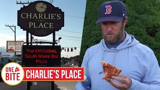 Barstool Pizza Review  Charlies Place East Wareham MA [upl. by Ybor]