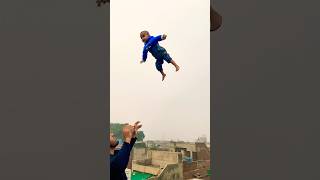 Hawa me khushti dahu mar raha ha foryou funny cutebaby comedyfilms love [upl. by Navlys320]