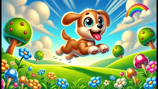 Puppy Playtime Adventures  An Exciting Dog Song for Kids [upl. by Wes]