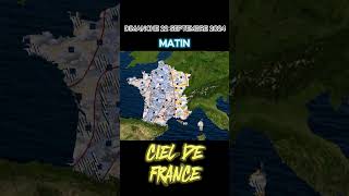 prévision météo France pour demain le Dimanche 22 Septembre 2024 france info meteo meteofrance [upl. by Tiphane]