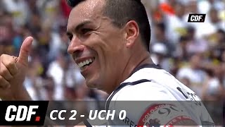 Incidentes Wanderers Colo Colo desde la cancha Final Apertura 2015 [upl. by Arta714]