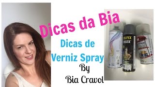 Dicas da Bia  Como Envernizo minhas peças Verniz Spray Bia Cravol [upl. by Mercier356]