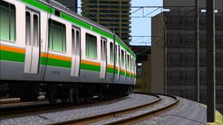 【RailSim】君をのせて（JR東海愛唱歌）PV風 [upl. by Pearman387]