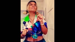 Karol G cantando quotOceanquot Acapella [upl. by Watters]